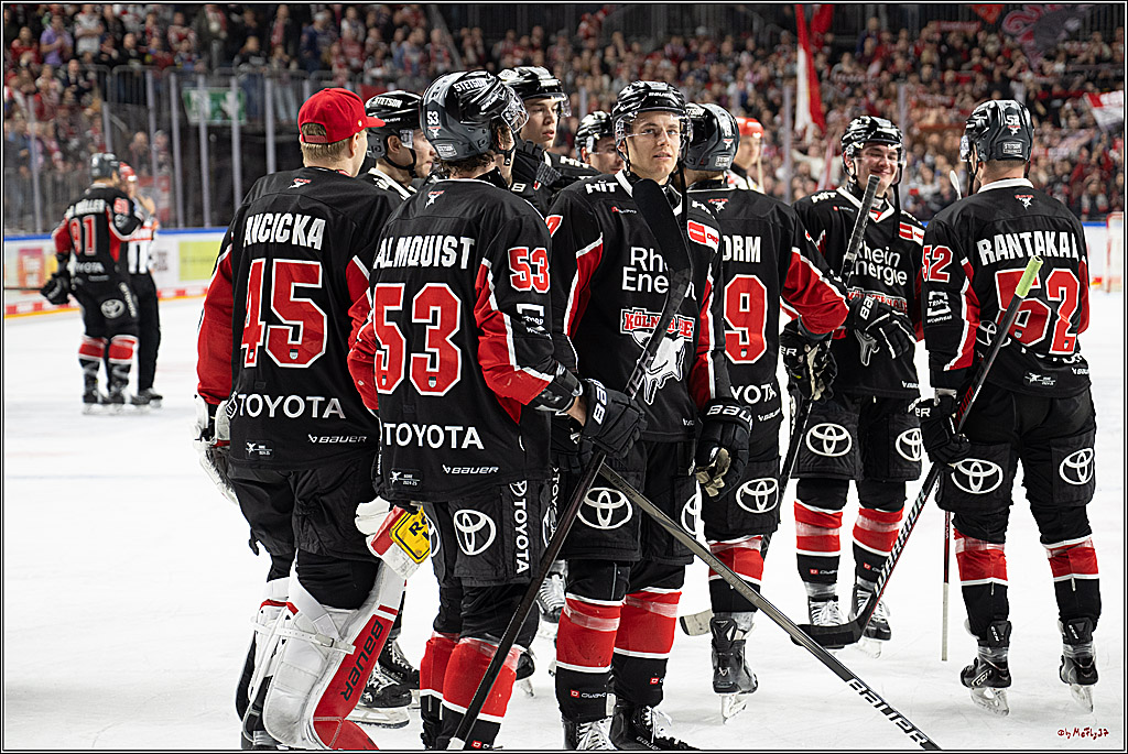PENNY DEL 1; Kölner Haie - Düsseldorfer EG ; Köln, 16.02.2025